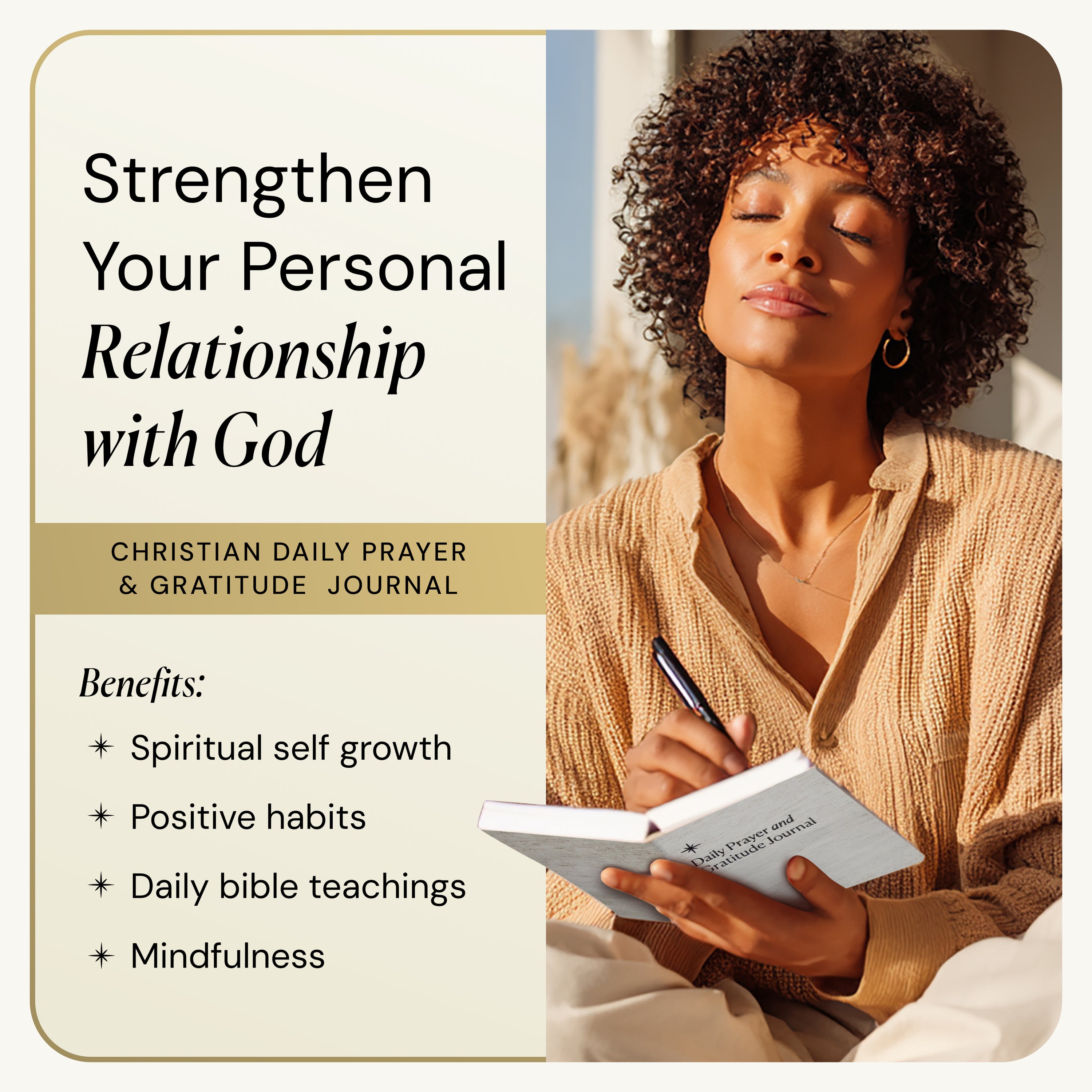 Daily Prayer & Gratitude Journal