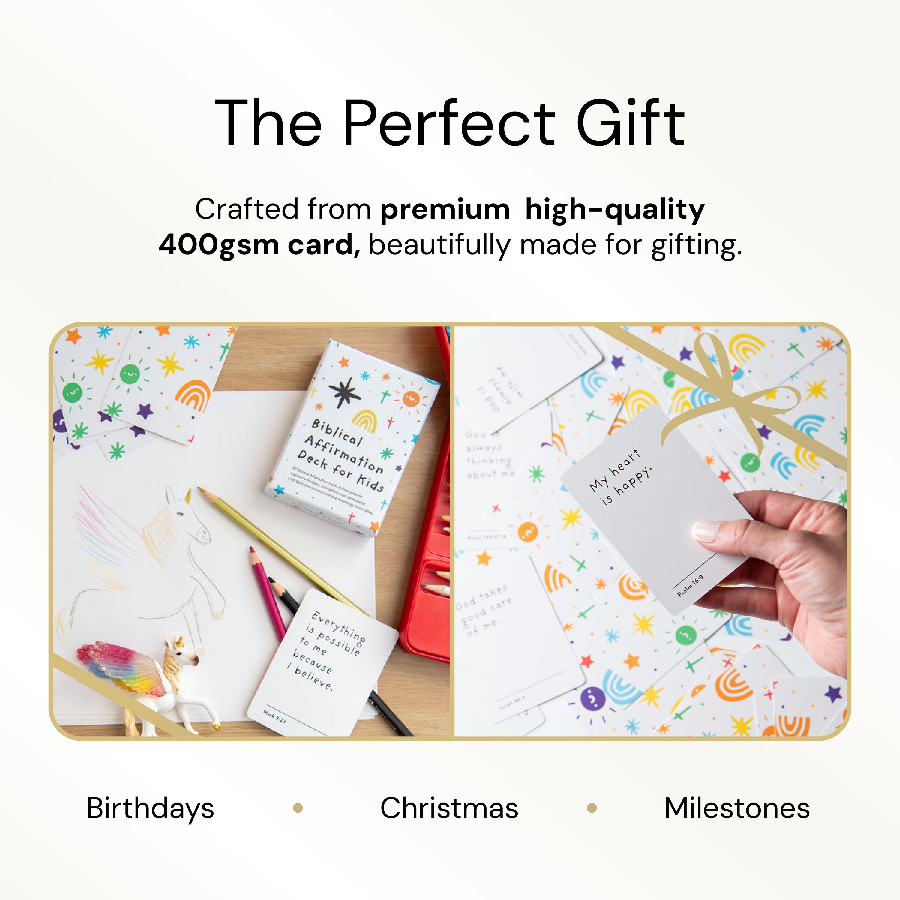 Kids Christian Affirmation Deck