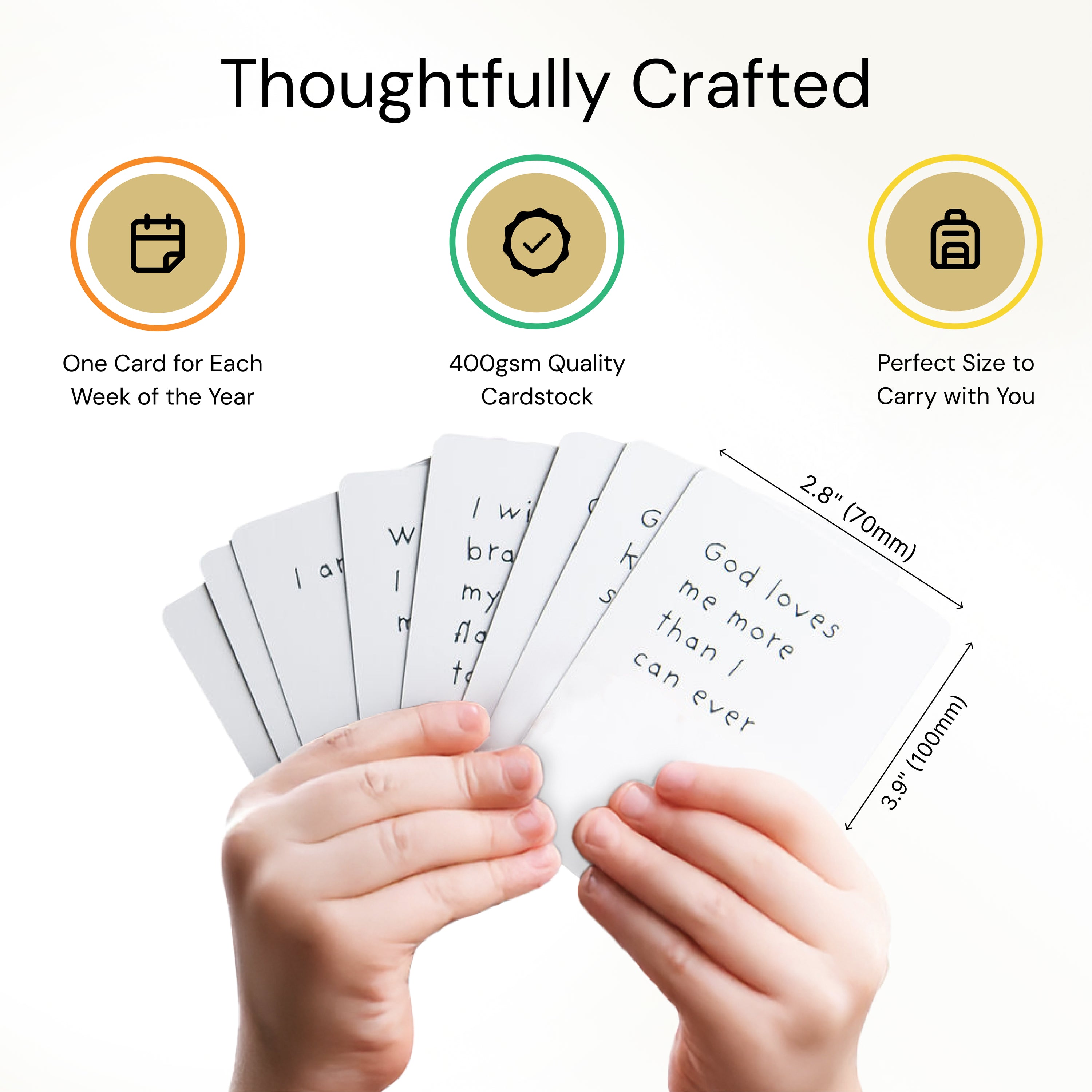 Kids Christian Affirmation Deck